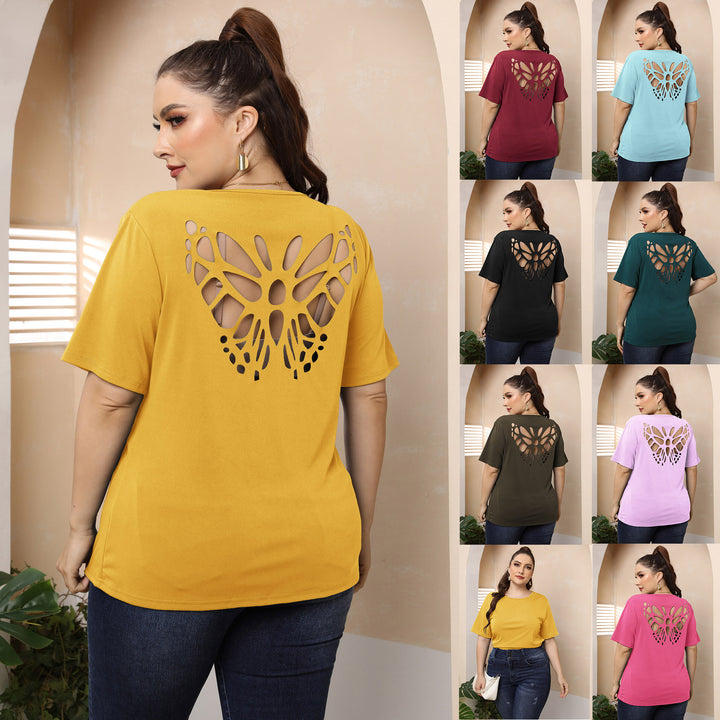 Dame moderigtigt Basis T-Shirt Skovae