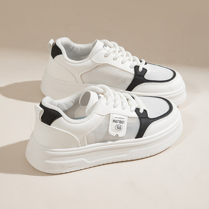 Dame Sneakers lavet af åndbare materialer med skridsikker sål og støddæmpende fodseng Stilla