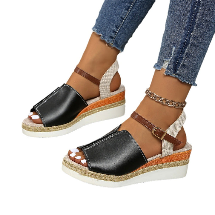 Dame komfortable Plateau Sandaler Stilla