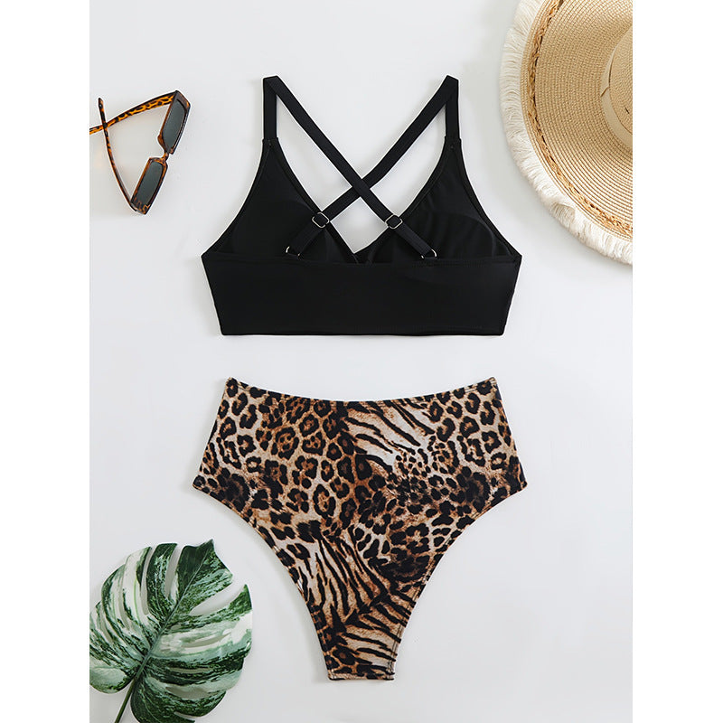 Damer stilfuldt Cross-Back Bikini sæt Stilla