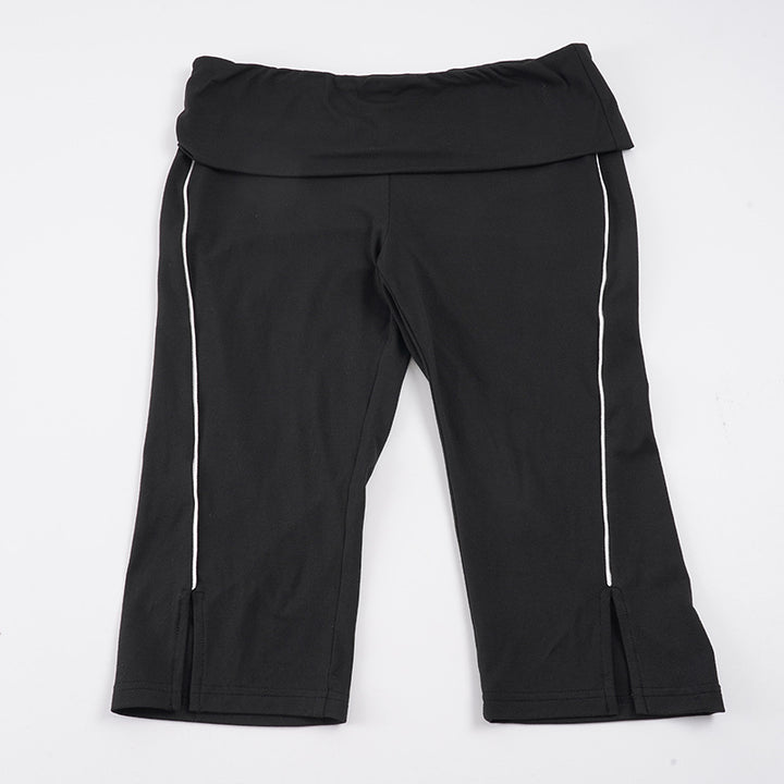 Dame Sporty capri leggings med bredtalje Skovae