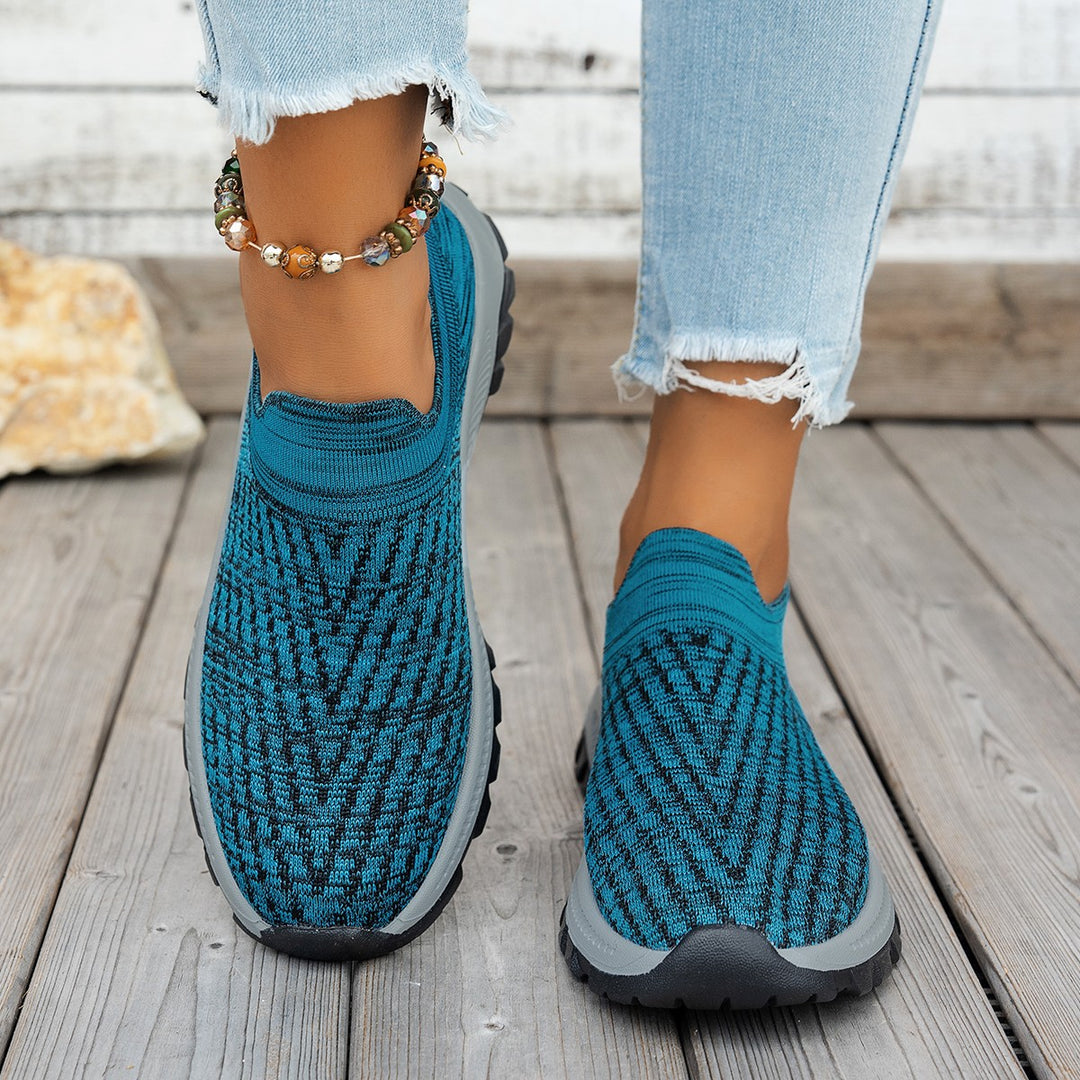 Dame Komfortable Slip-On Sneakers Stilla