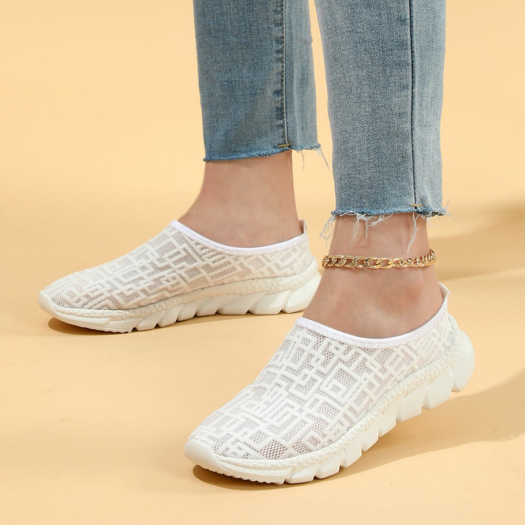 Dame Åndbare Slip-On Løbesko med fleksibel Sål Stilla