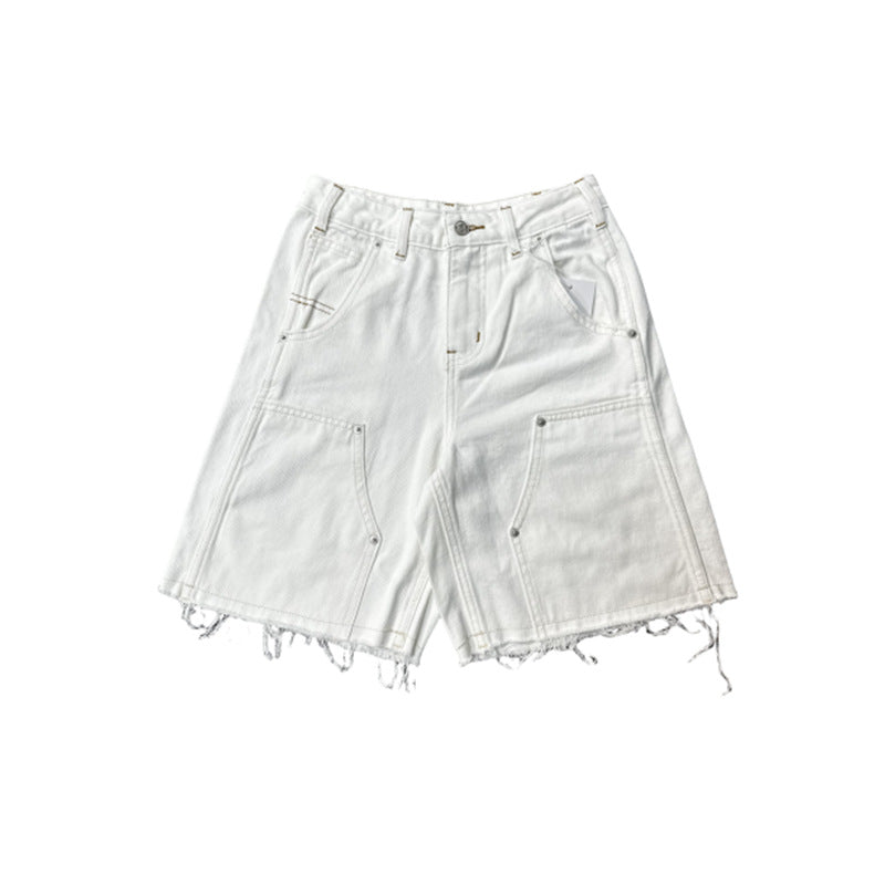 Dame Utility-shorts med høj talje og sidelommer Stilla