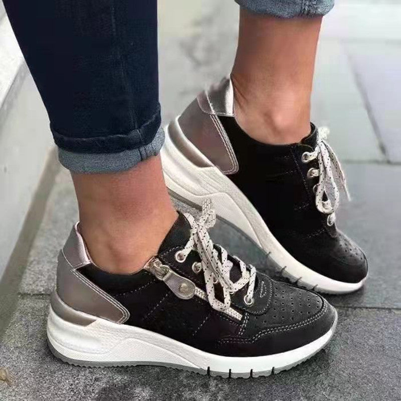 Dame Sportslige Komfort Sneakers med åndbar overflade Stilla