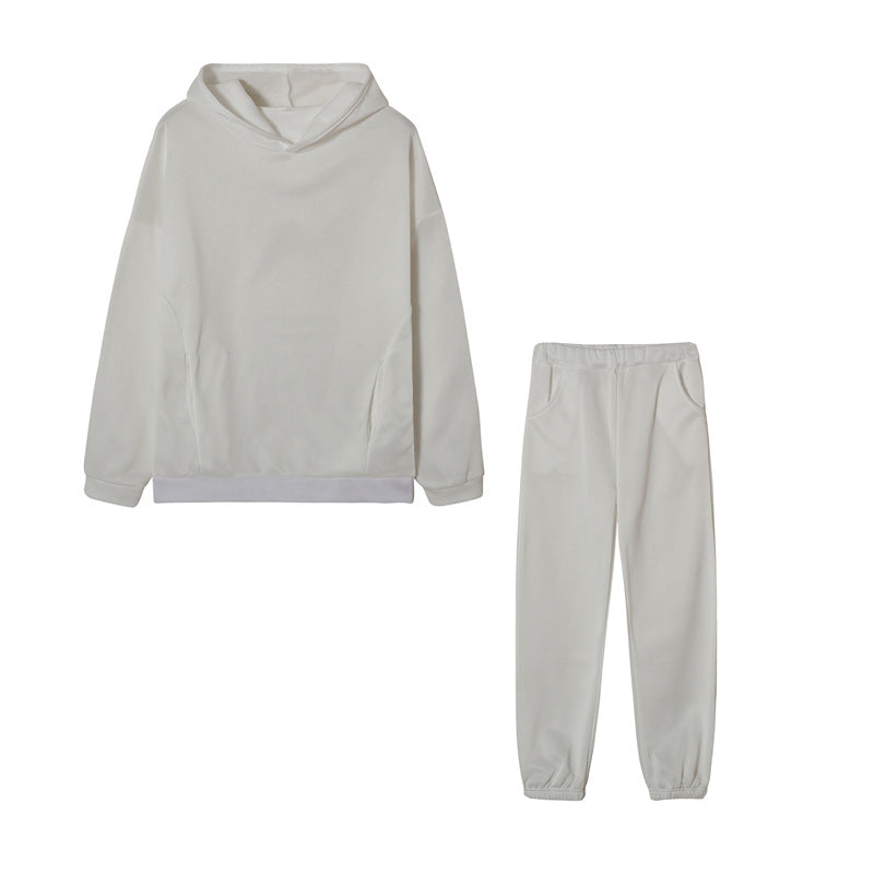 Kvinders sporty hoodie og joggingbukser sæt Stilla