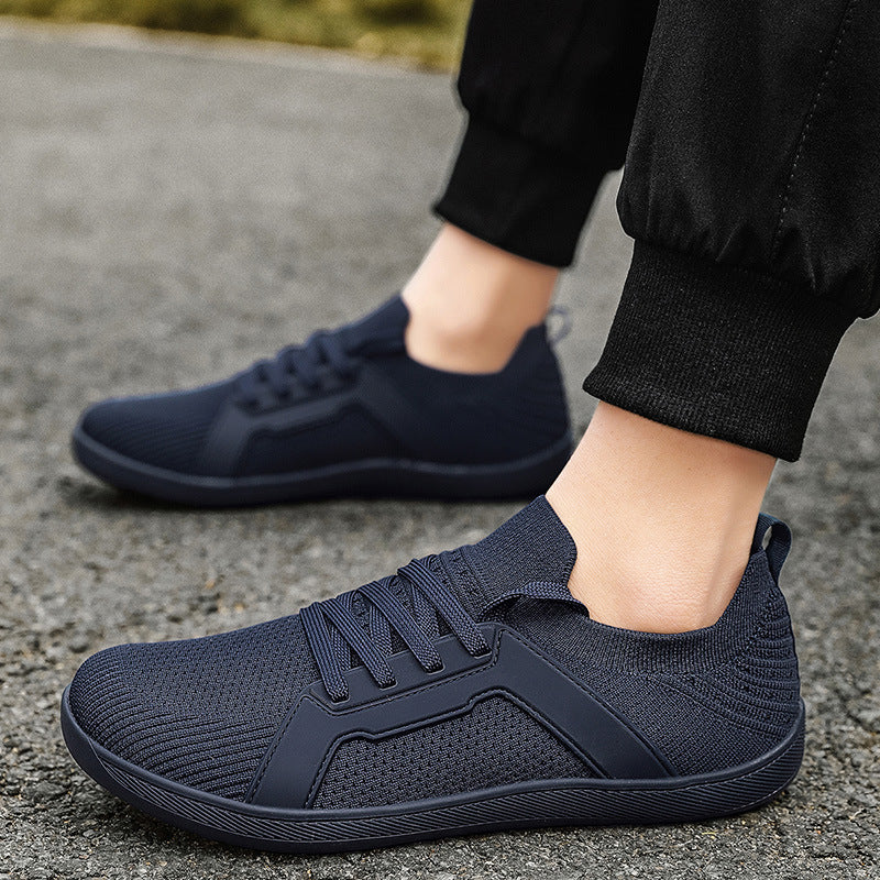 Herren nan urban strik-fritids-sneakers med elastisk slip-on skaft, termoplastisk sideforstærkning og stødabsorberende letvægtsbund Skovae