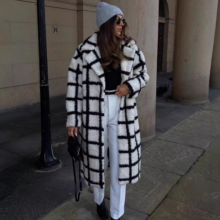 Dame Fleece Dobbeltbrystet Jakke Stilla