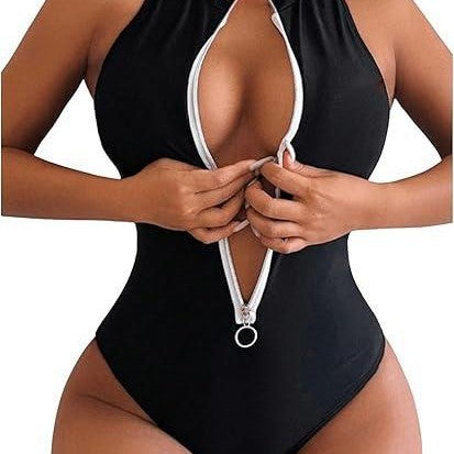 Dame Sporty Neckholder Badedragt Stilla