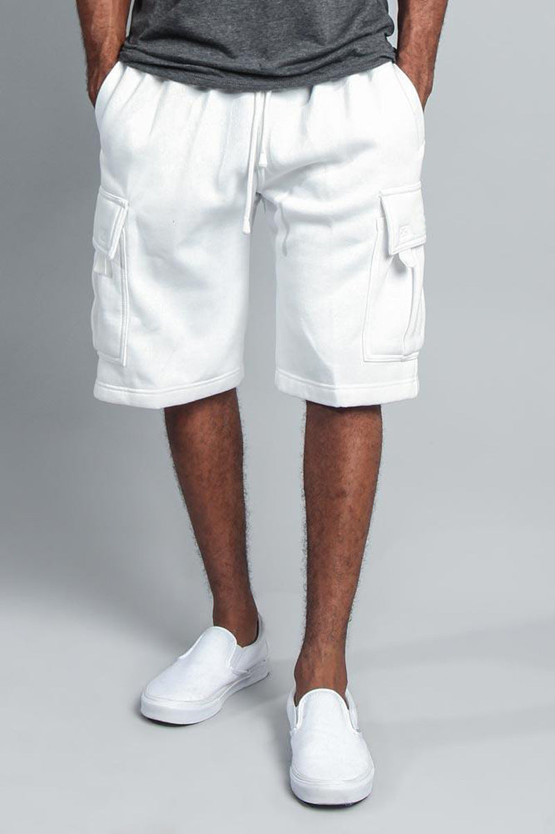 Herren cargo-shorts i åndbart materiale med praktiske lommer Stilla