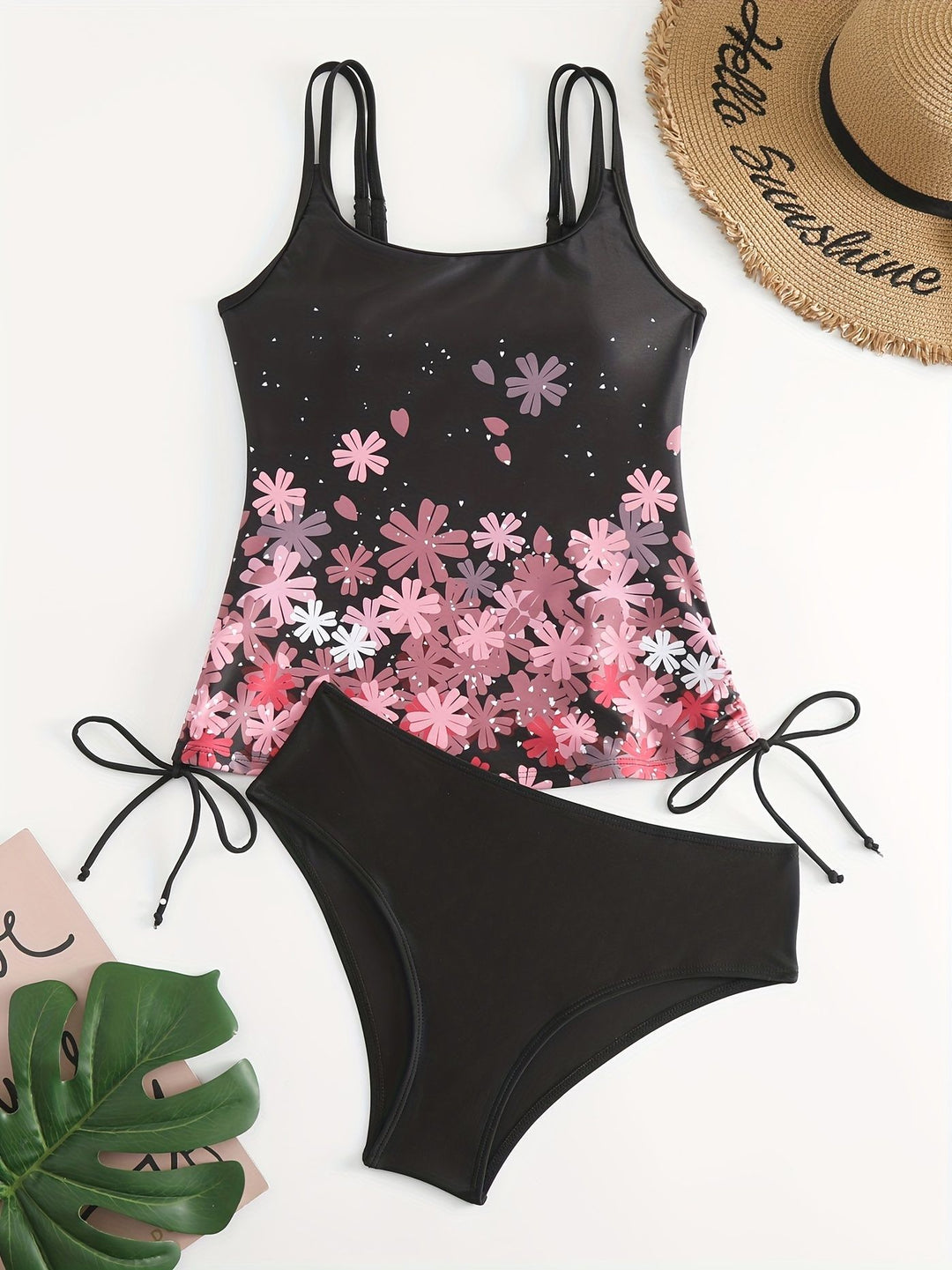 Dame Sport Tankini med justerbare stropper Skovae