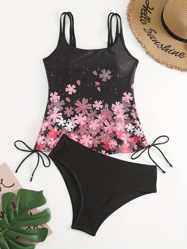Dame Sport Tankini med justerbare stropper Skovae
