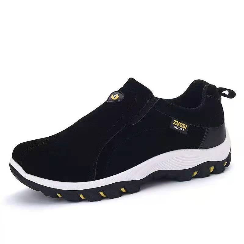 Dame sportslig Slip-On sneakers med åndbart overmateriale og skridsikker sål Stilla