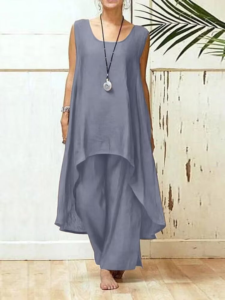 Damer Flydende Tunika Maxi Overall Stilla