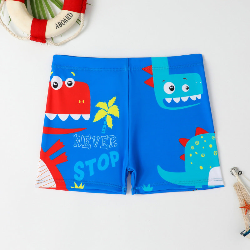 Drengernes bad shorts med maritimt motiv Skovae