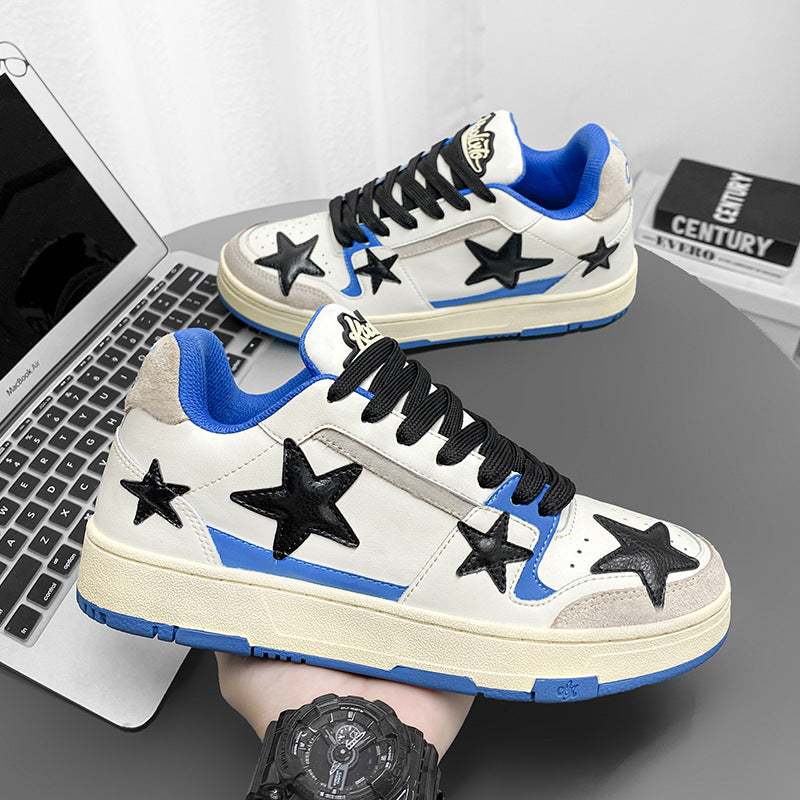 Femme Chic Stjerne-Dekorerede Sneakers Stilla