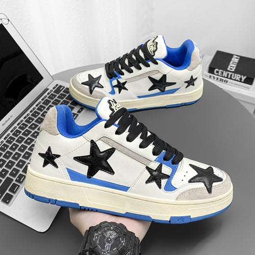 Femme Chic Stjerne-Dekorerede Sneakers Stilla