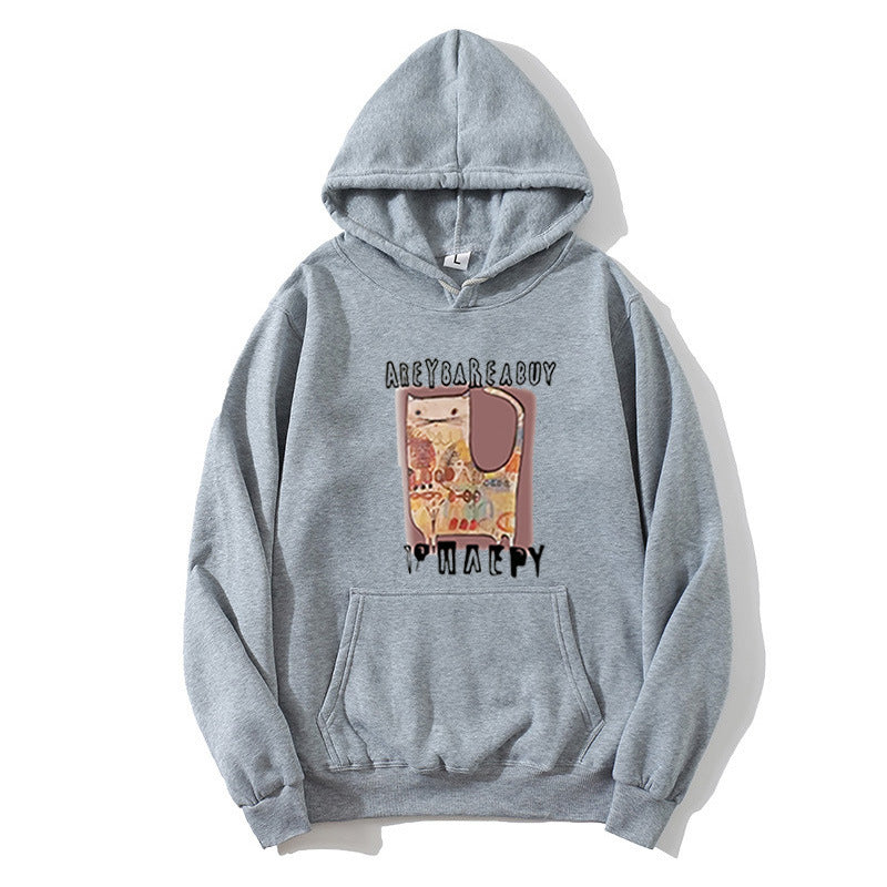 Kvinders hoodie med kreativt grafisk design Skovae