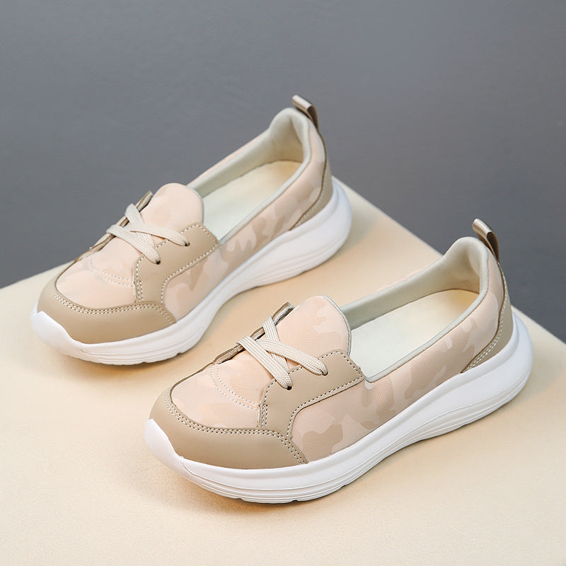 Dame nan komfortabel slip-onsneaker med memory-fodergel og støddæmpende skumsål Skovae
