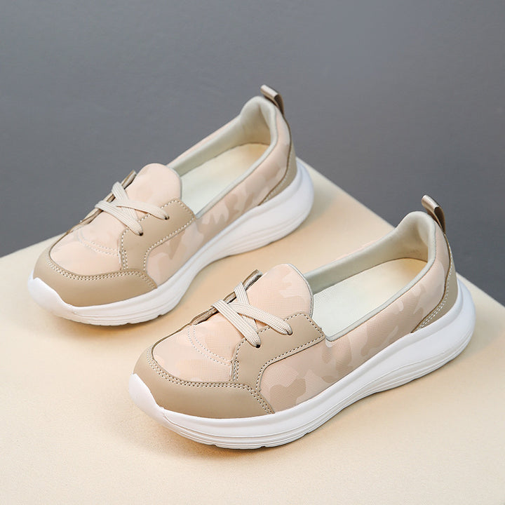 Dame nan komfortabel slip-onsneaker med memory-fodergel og støddæmpende skumsål Skovae