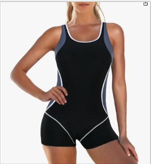 Dame Sporty Badedragt med Shorty-snit Skovae