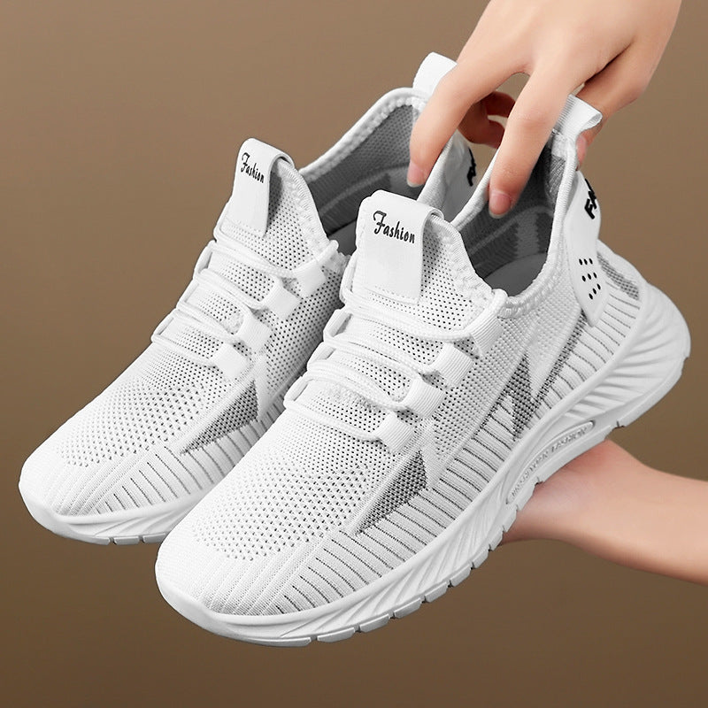 Dame Modische Fritids sneakers med åndbart mesh-overdel og komfortabelt dæmpningssystem Stilla