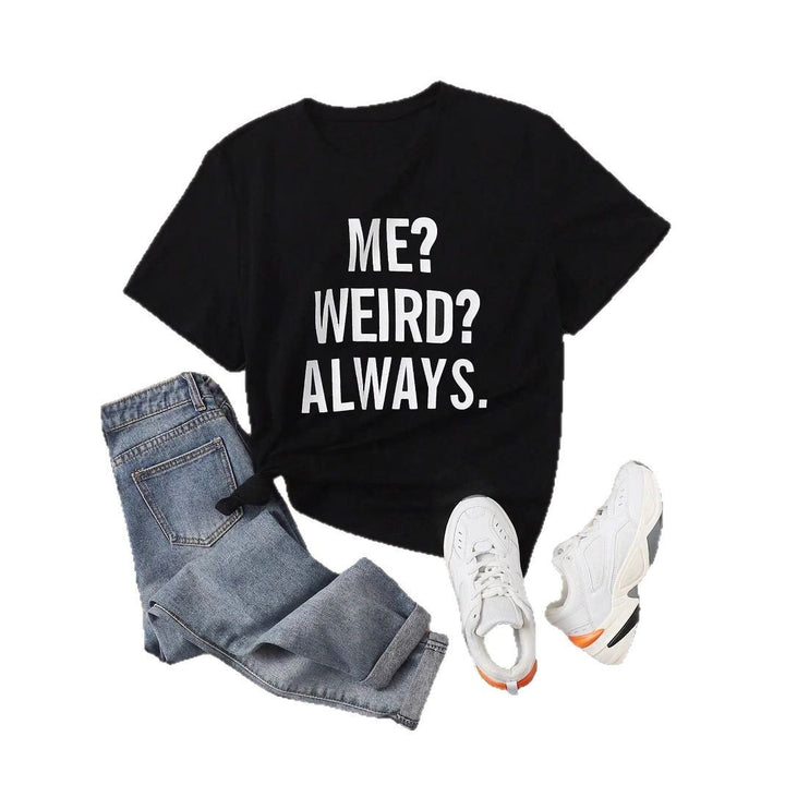 Dame Grafik Statement T-Shirt Stilla