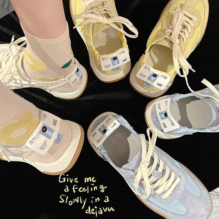 Dame Sporty Sneakers med åndbart overmateriale og skridsikker sål Stilla