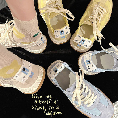 Dame Sporty Sneakers med åndbart overmateriale og skridsikker sål Stilla