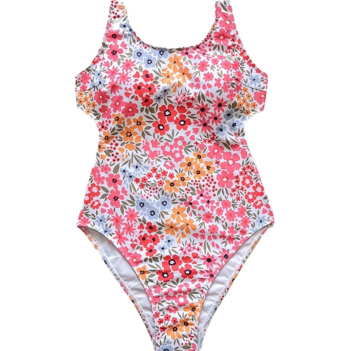 Dame Floral Print Én-delt Badedragt Stilla