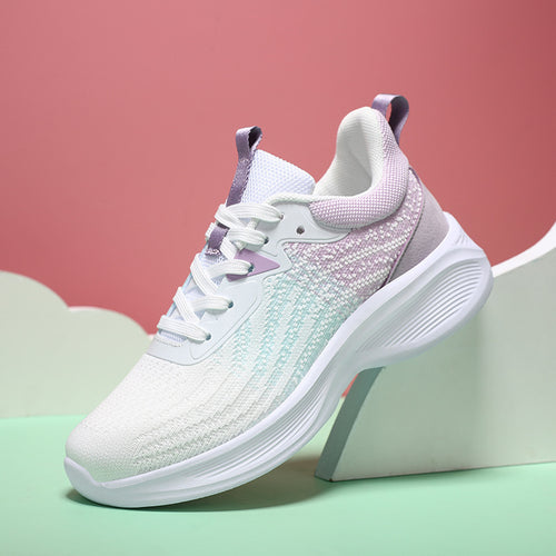 Dame nan let strikket-fit-sneaker med sømløst maskebetræk og ergonomisk dæmpning Skovae