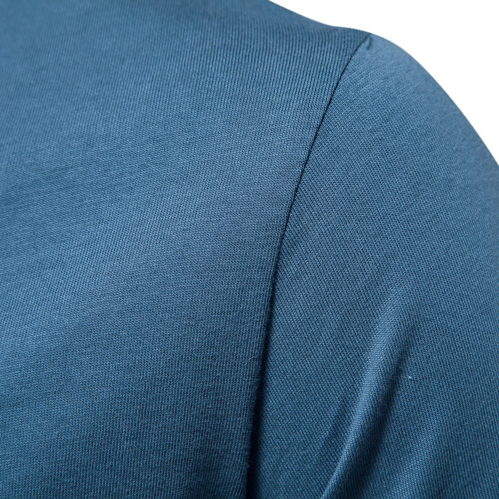Herrer Poloshirt med moderne ståkrave og kvalitetslynlås Stilla
