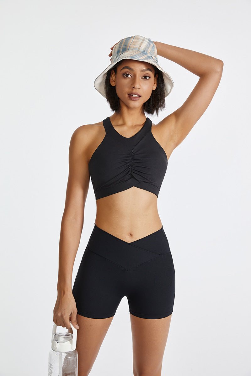 Stilla | Waist Peach Hip Yoga Pants Mave Kontraktions Sports Fitness Shorts Til Kvinder