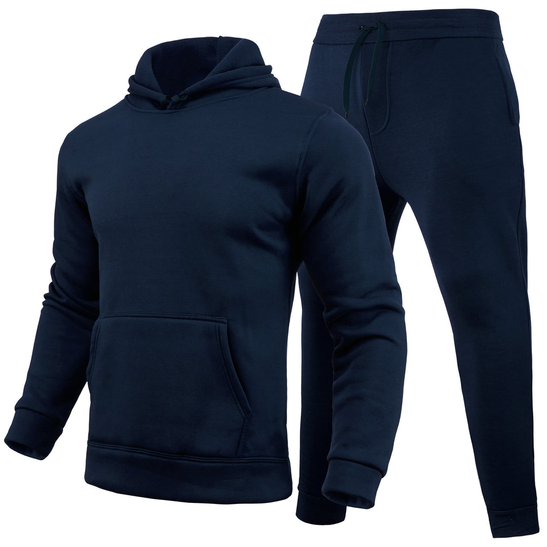 Kvinders sporty hoodie og jogger sæt lavet af højkvalitets bomuldsblanding Skovae