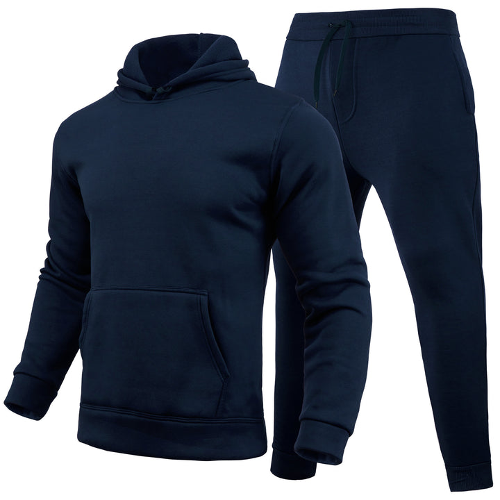 Kvinders sporty hoodie og jogger sæt lavet af højkvalitets bomuldsblanding Skovae
