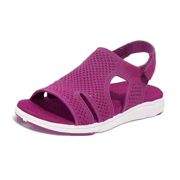 Dame Åndbare Sandaler med fleksibelt Stropdesign Stilla