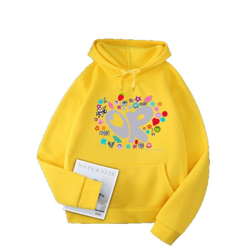 Kvinders hoodie med kreativ grafisk design Skovae
