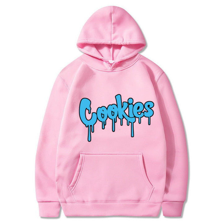 Kvinders hoodie sweatshirt med moderne grafisk print og komfortabel pasform Skovae