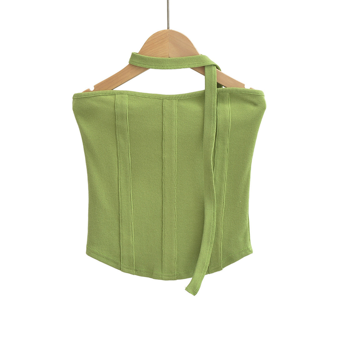 Dame Bustier-top med hudvenligt design og justerbare stropper Stilla