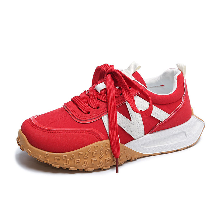 Dame Sporty Sneakers med skridsikker ydersål og åndbar mesh-konstruktion Stilla