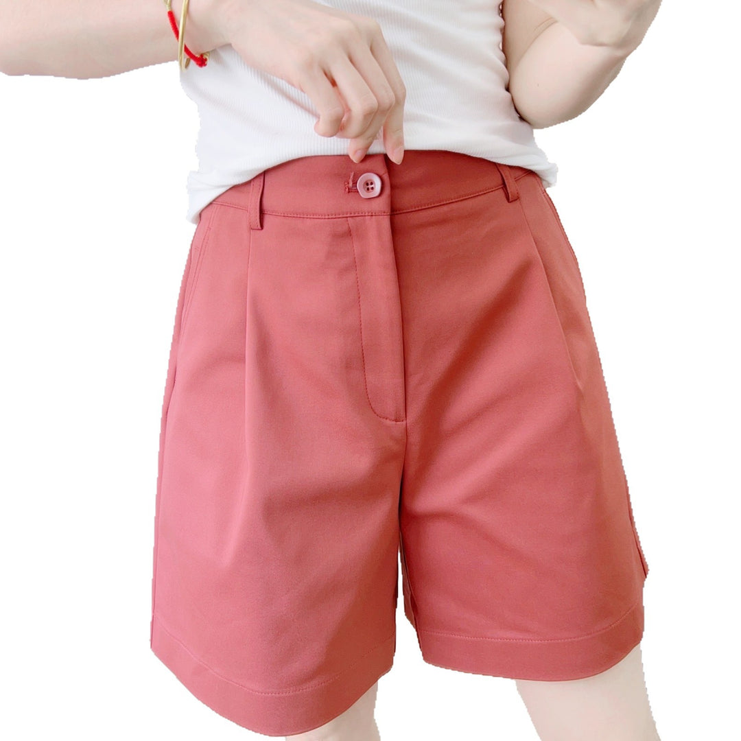 Dame elegante Chino-shorts med komfortabel pasform og praktiske lommer Stilla