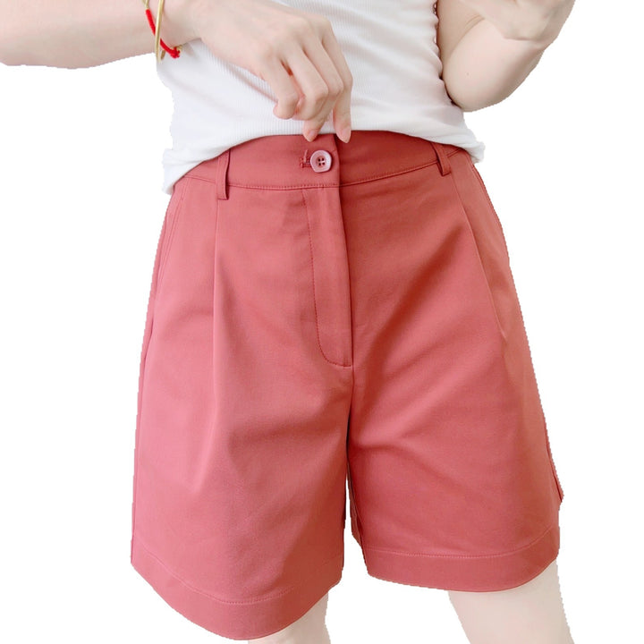 Dame elegante Chino-shorts med komfortabel pasform og praktiske lommer Stilla