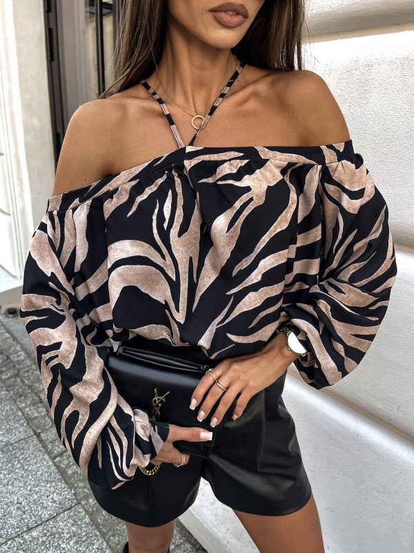 Damer Off-Shoulder Rüschtop Stilla