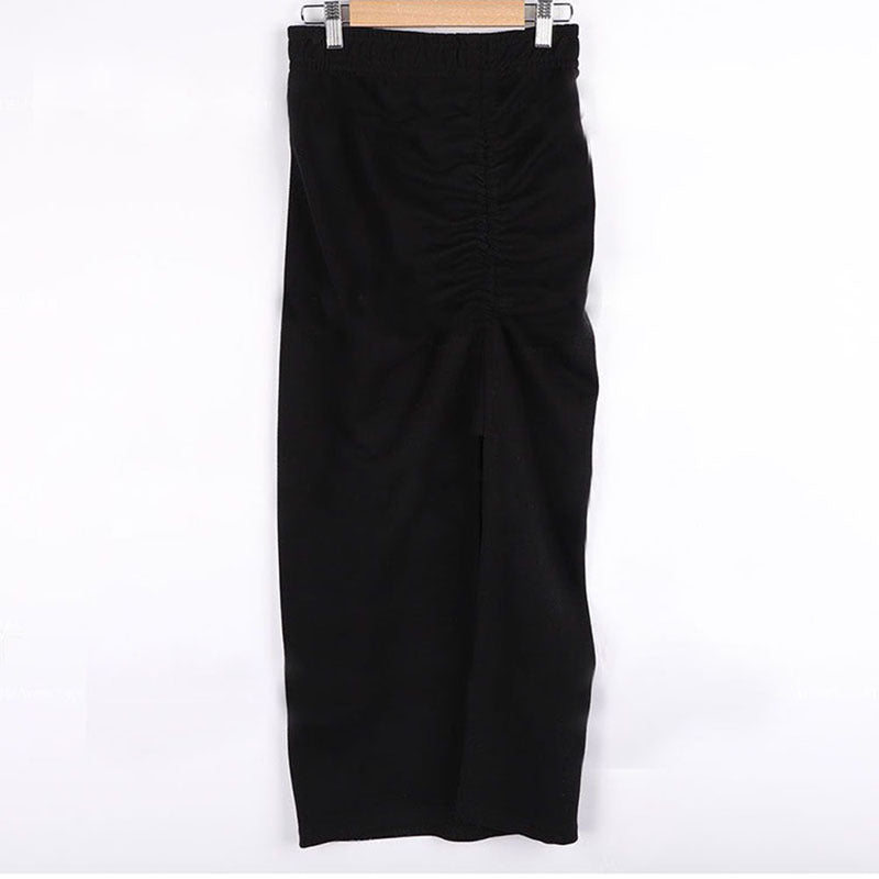 Damer elegant midi nederdel med samling Stilla