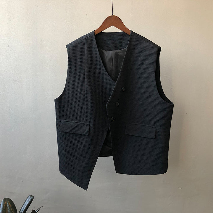 Damer elegante shorts med struktureret stof og høj talje Stilla