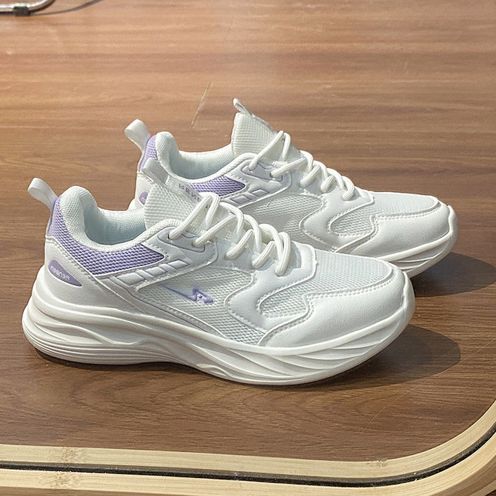 Dame Sportsløbe-sneakers med åndbar overfladestruktur og innovativ dæmpning Stilla