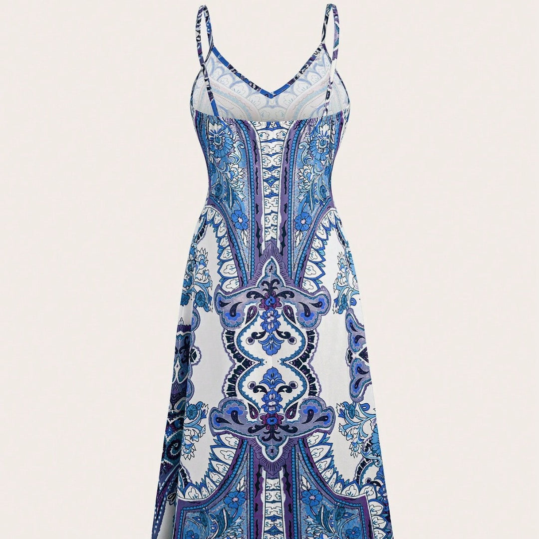 Dame Maxi-kjole i elegant Boho-stil Stilla