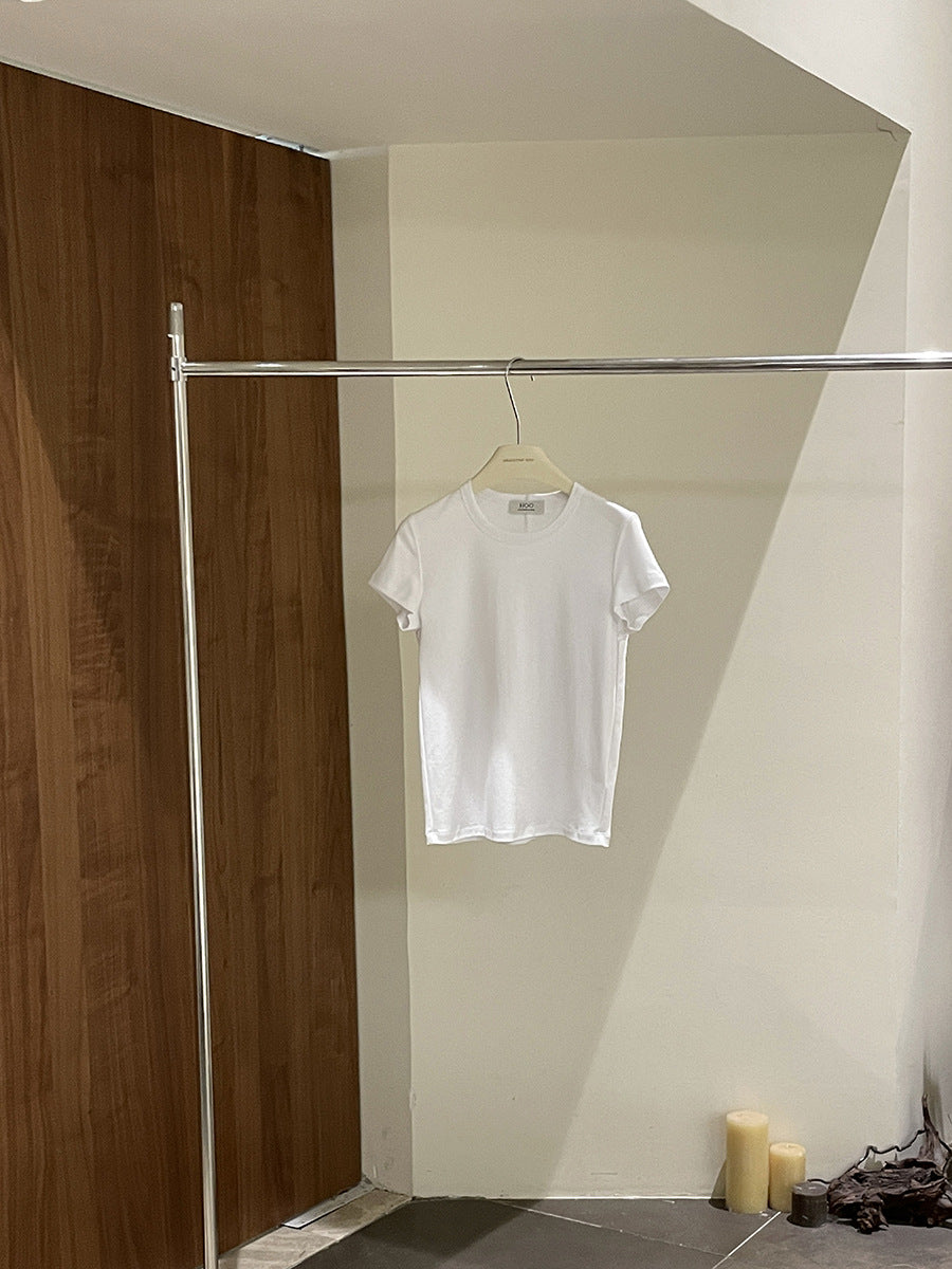 Dame Kortærmet T-Shirt i høj kvalitet, åndbart materiale med moderne snit Stilla
