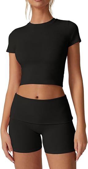 Dame Sport-Bustier og Shorts-Sæt Stilla
