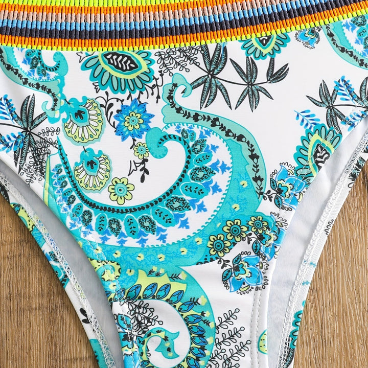 Dame bikini-sæt med moderne etno-design Skovae